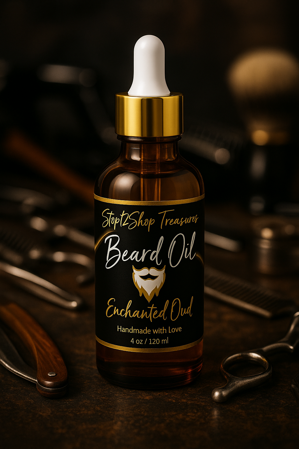 Enchanted Oud Beard Oil! ✨