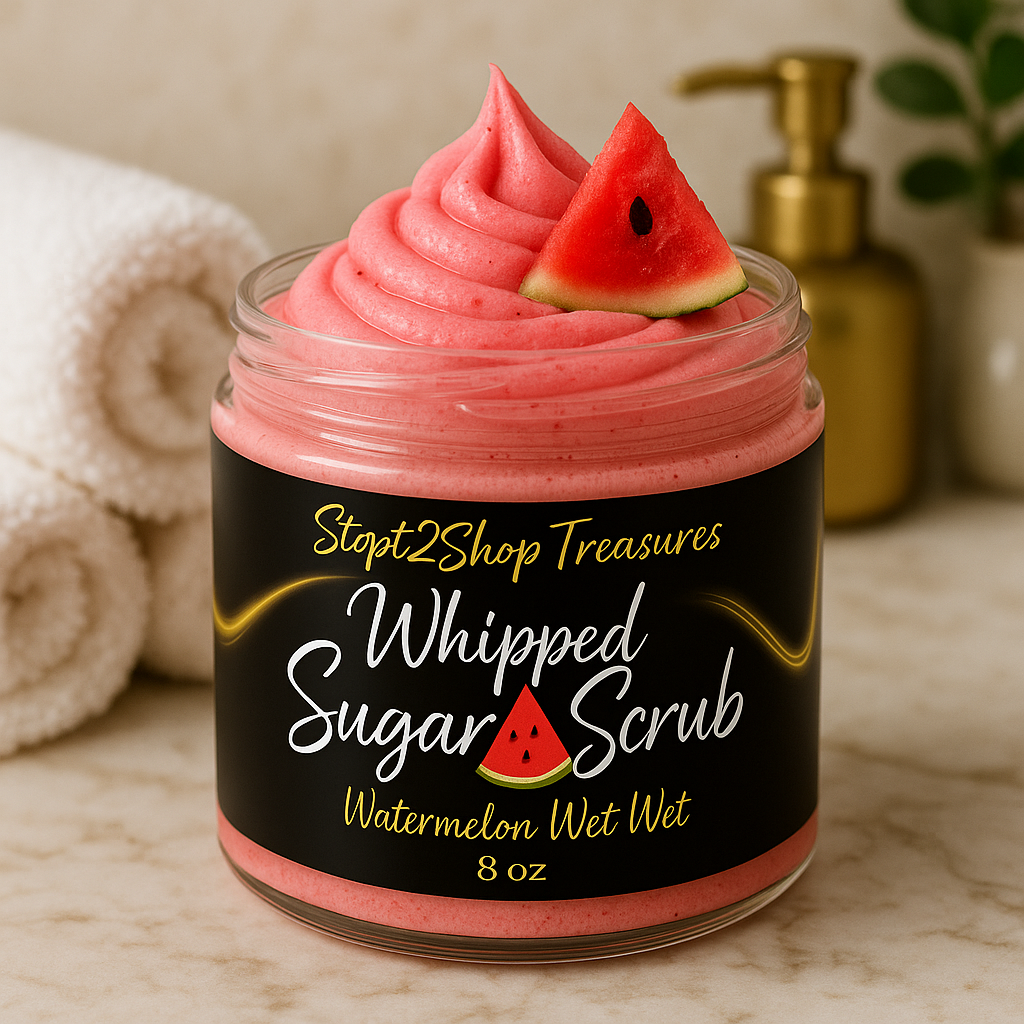 Watermelon Wet Wet! Whipped Foam Soap Sugar Scrub!! π π¦π