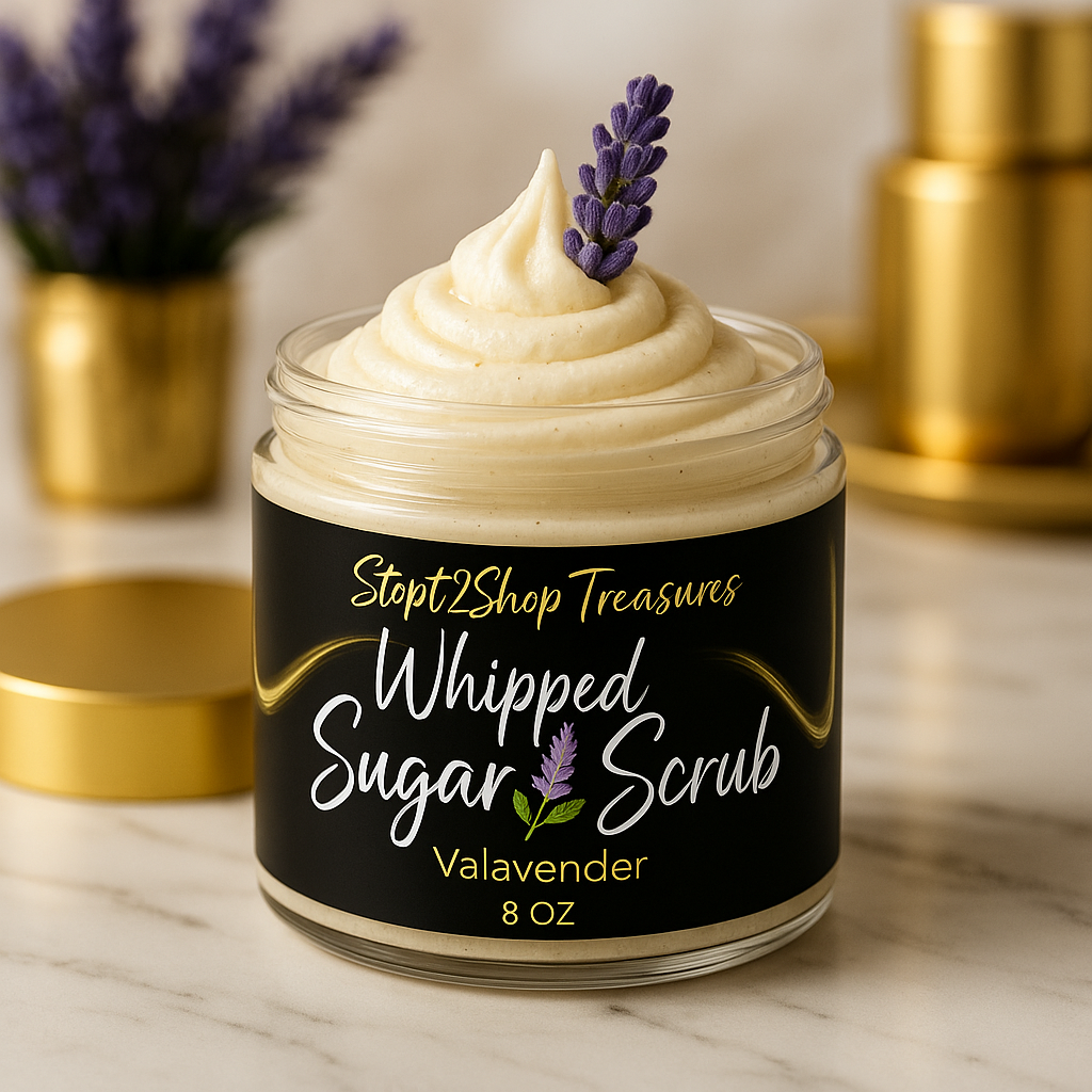 VaLavender Whipped Foam Sugar Scrub