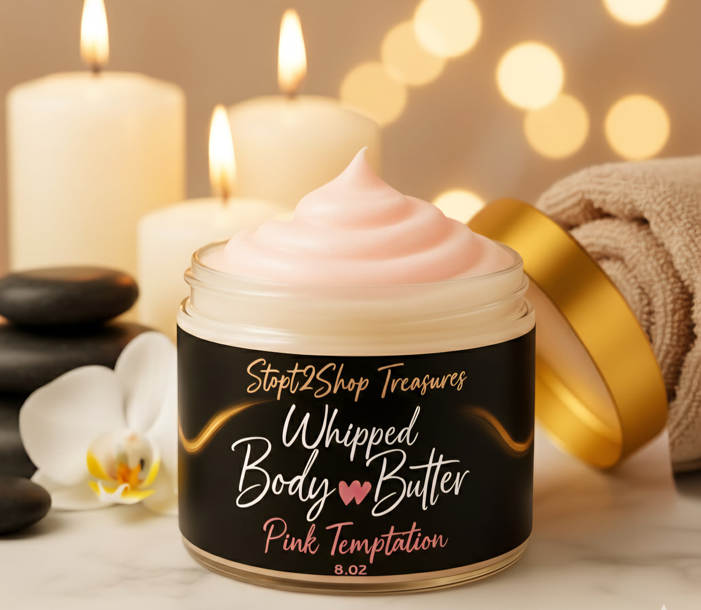 Pink Temptation Whipped Body Butter! 🌸🌸✨✨