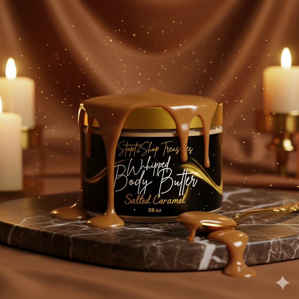 Salted Caramel Whipped Body Butter! π€β¨