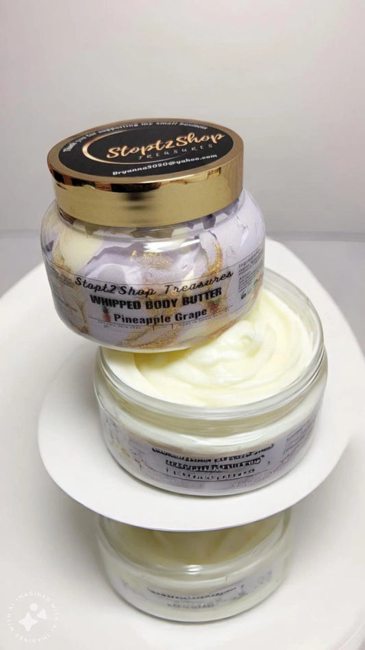 Pineapple Grape Whipped Body Butter