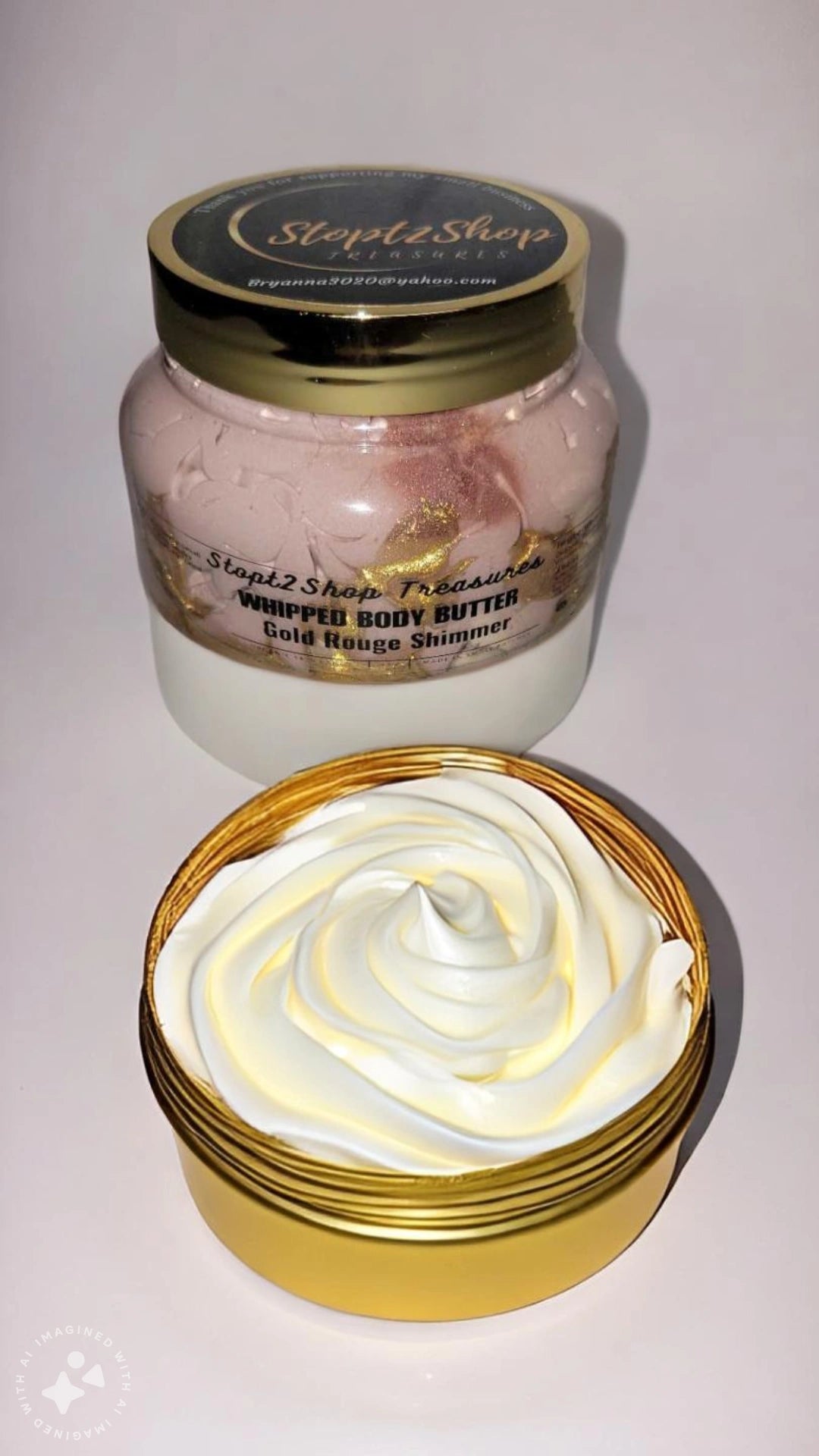 Gold Rouge Shimmer Whipped Body Butter!! Baccarat Inspired! ✨