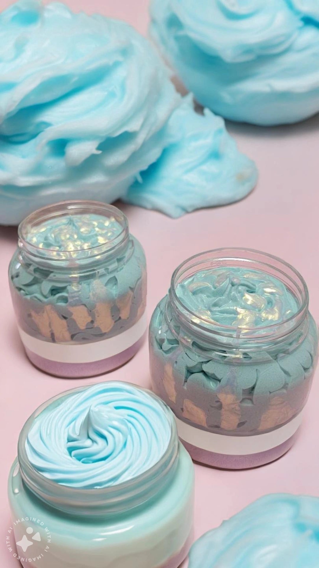 Blue Cotton Candy! Whipped Body Butter!