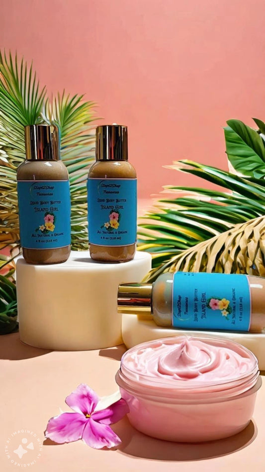 Island Girl Liquid Body Butter!