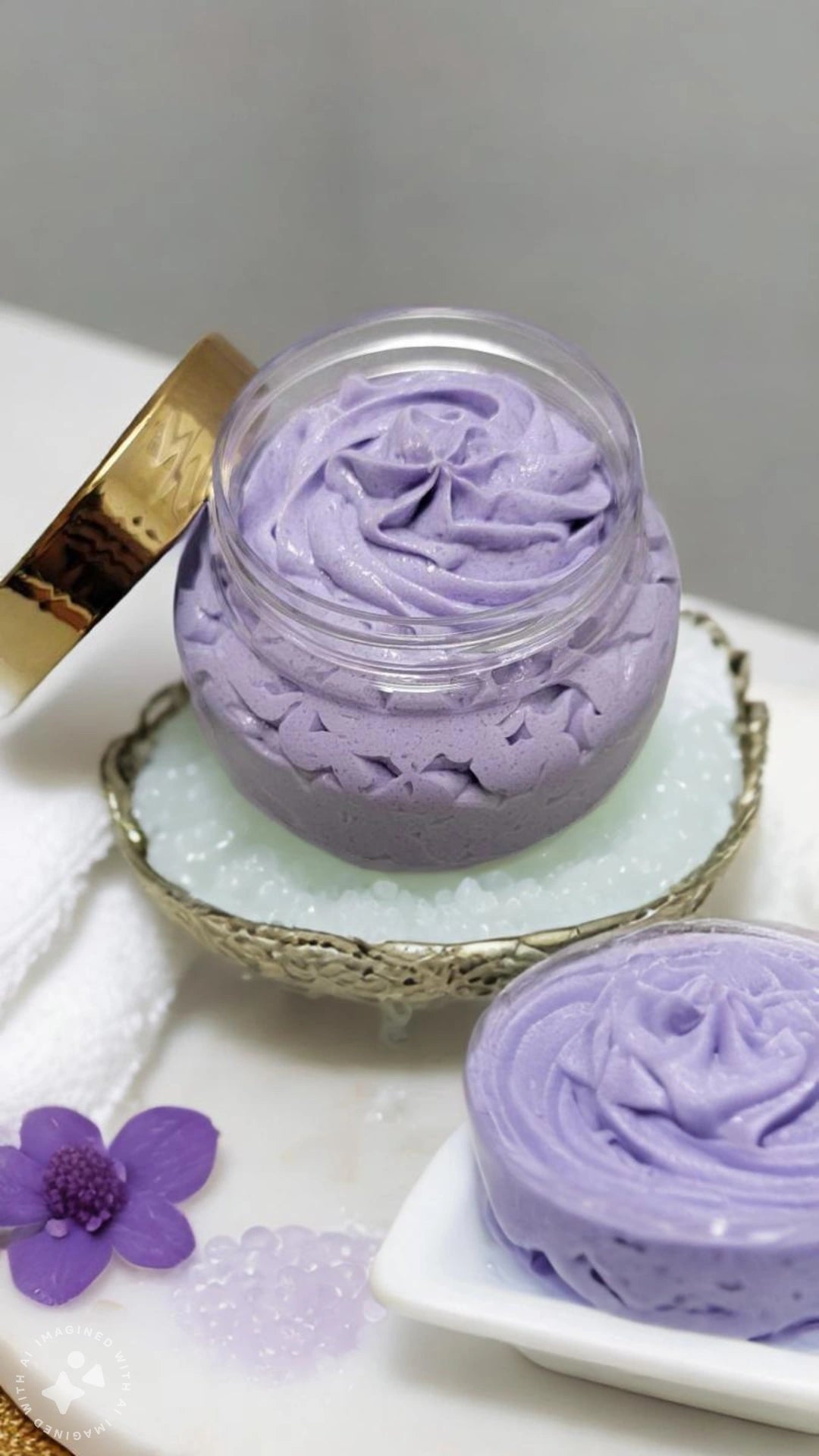 Grape Whipped Foam Soap Sugar Scrub!! 🍇