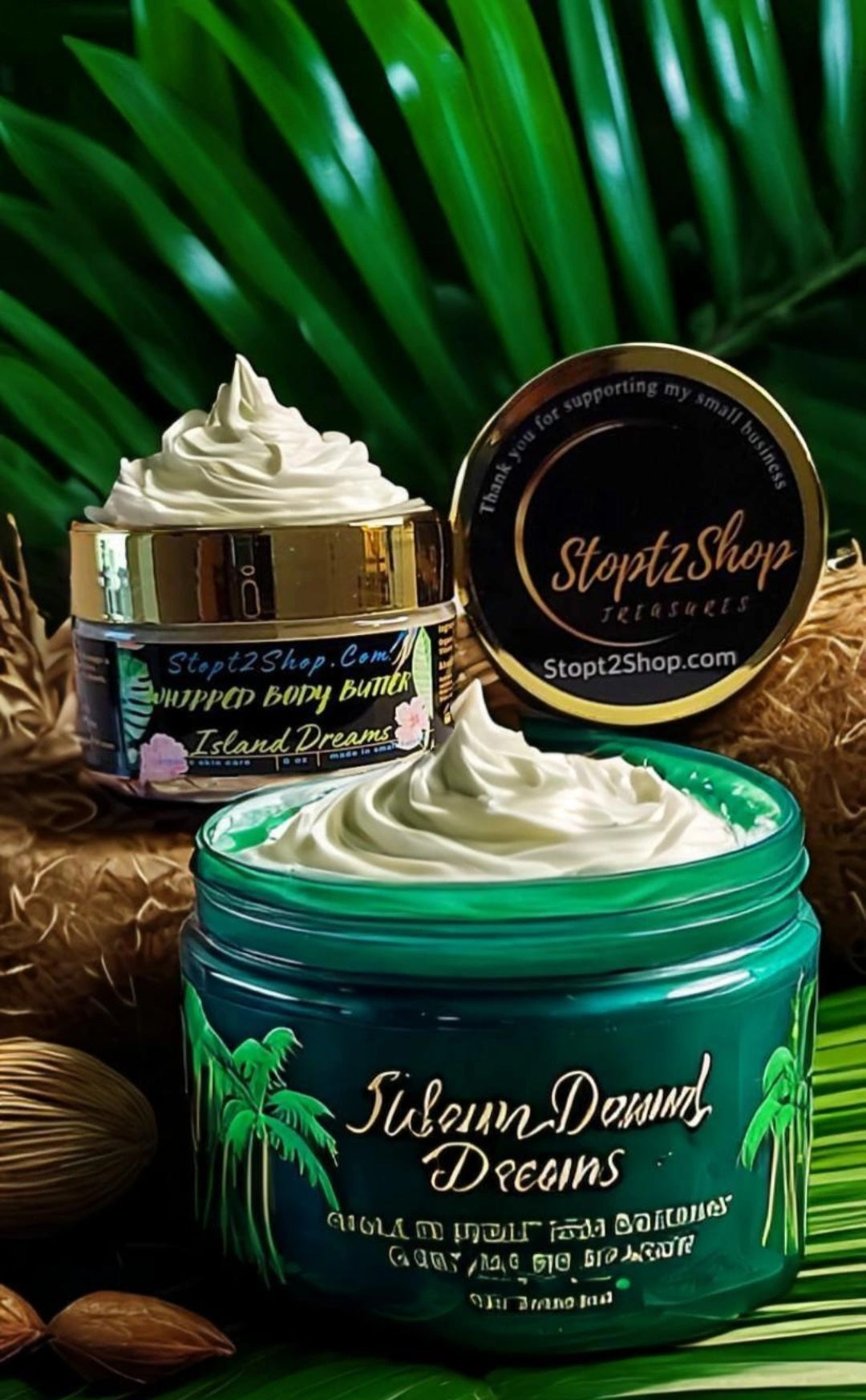 Island Dreams Whipped body Butter!! 4oz (Mens Collection)