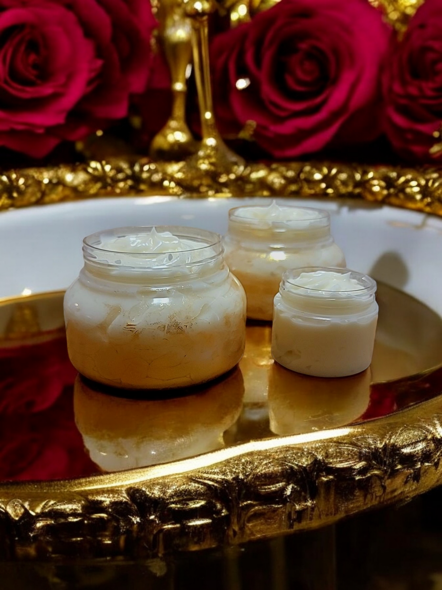 Gold Rouge Shimmer Whipped Body Butter!! Baccarat Inspired! ✨