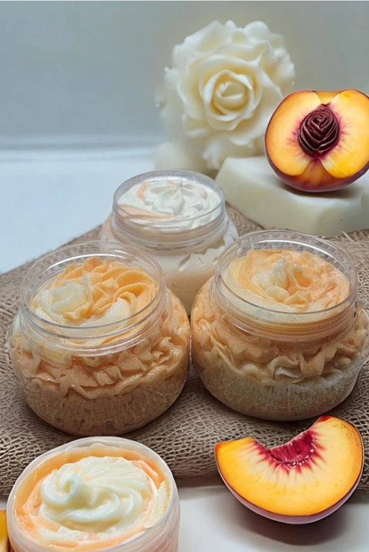 Peaches & Cream Whipped Body Butter! 🍑🍑🍑🍑