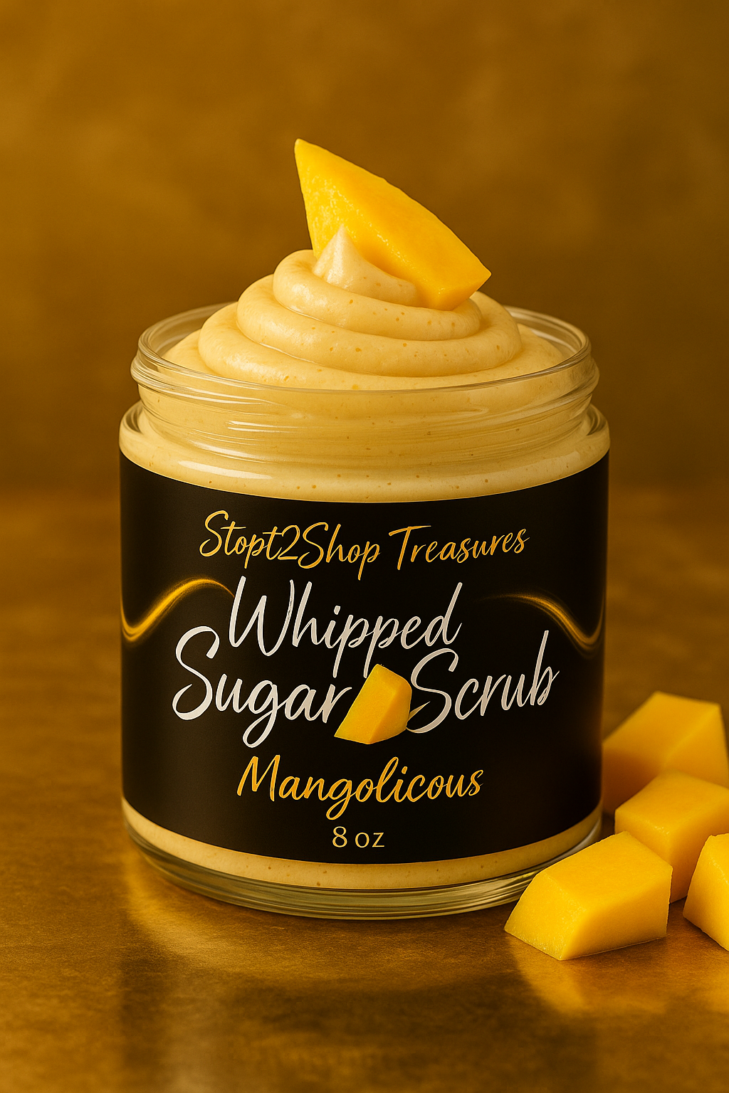 Mangolicous Whipped Foam Sugar Scrub! 🥭🥭🥭