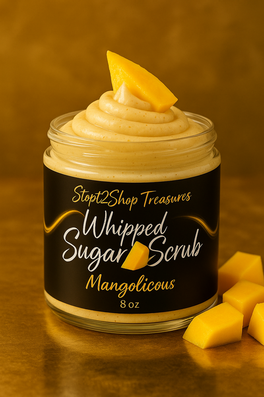 Mangolicous Whipped Foam Sugar Scrub! 🥭🥭🥭