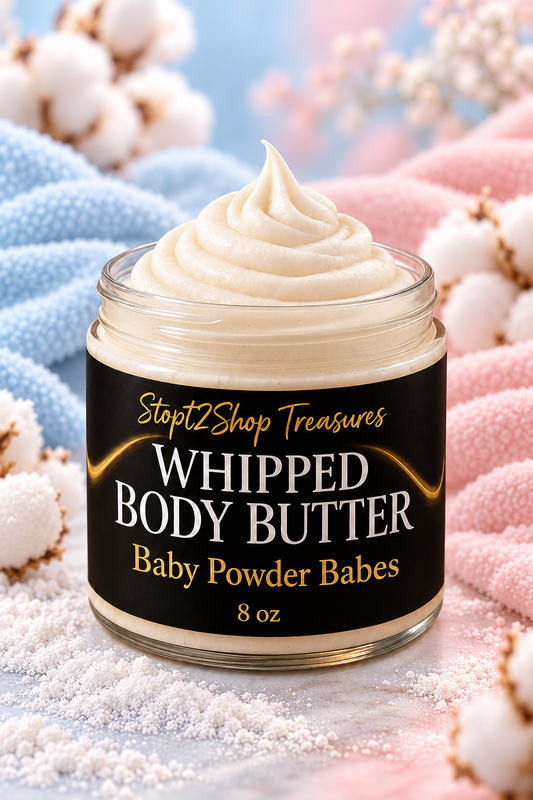 Baby Powder Babes Whipped Body Butter! 👶✨