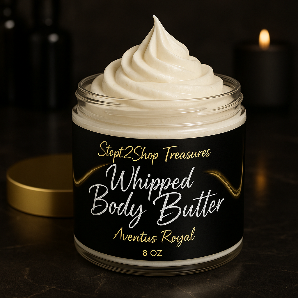 Aventus Royal Whipped Beard & Body Butter! Inspired by Creed Aventus (8oz)