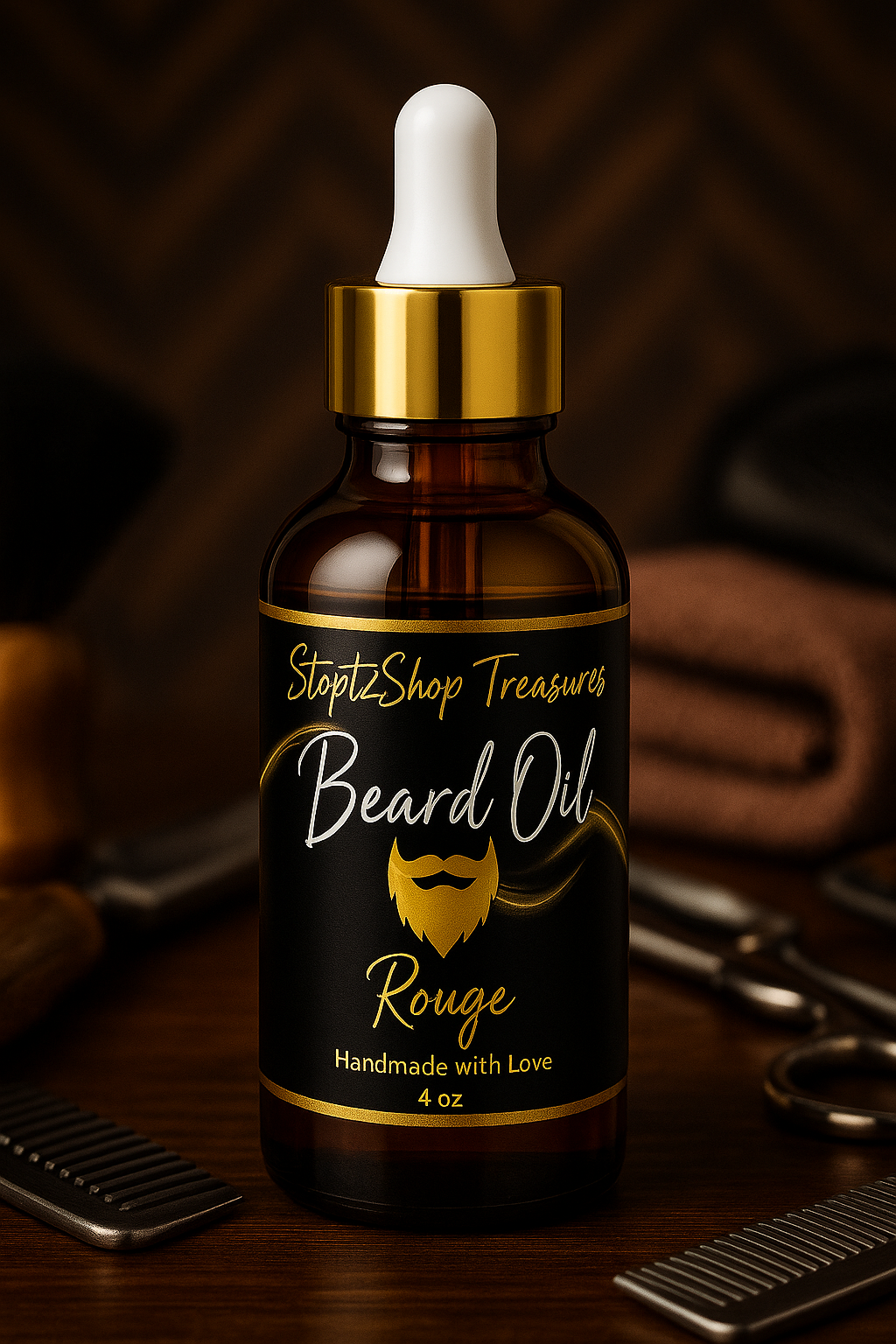 Rouge Beard Oil! Inspired by Baccarat Rouge 540 ✨♦✨