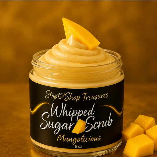 Mangolicious Whipped Foam Sugar Scrub! 🥭🥭🥭