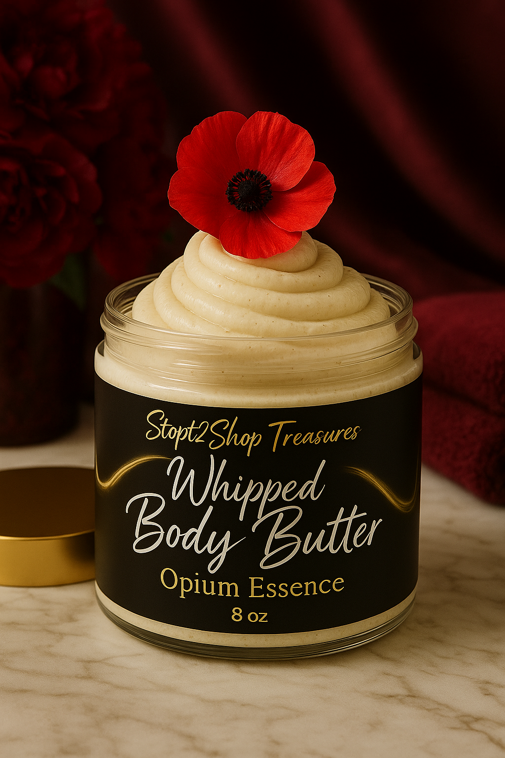 Opium Essence Whipped Body Butter 🌷💫 (8oz)