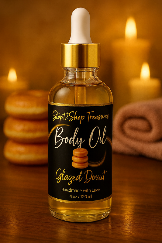Glazed Donut Body Oil! 🍩🍩🍩