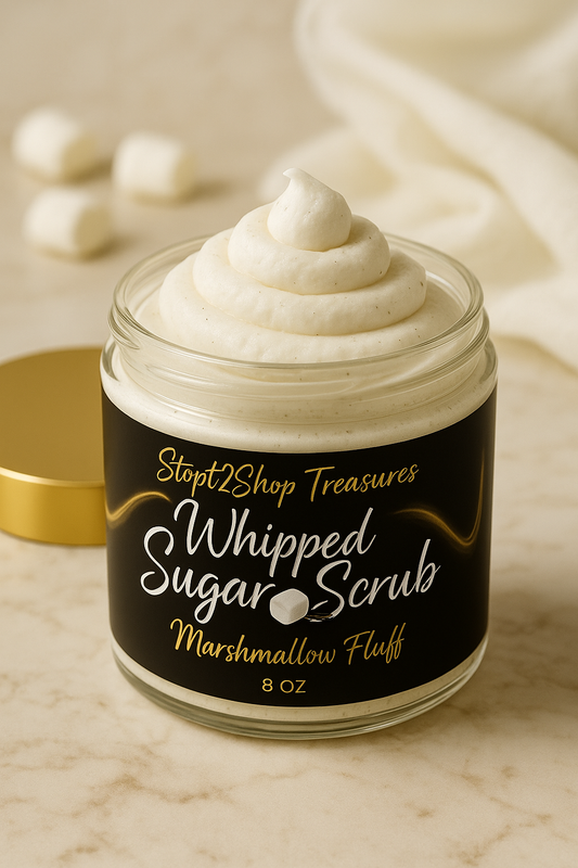 Marshmallow Fluff Sugar Scrub Soap!! ✨