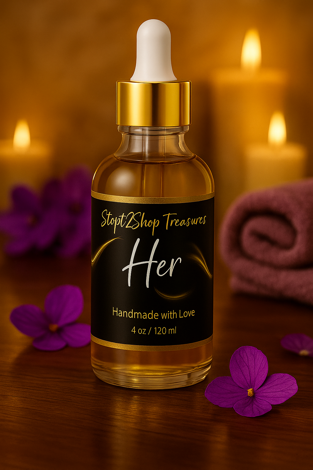 Her Body Oil~ Inspired by Burberry HER. 💜💜