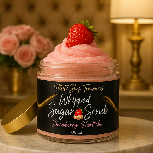 Strawberry Shortcake Whipped Foam Soap Sugar Scrub! 🎂🍓🎂
