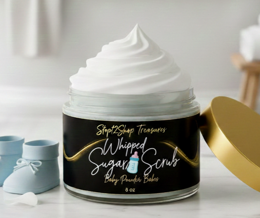 Baby Powder Babes Sugar Soap Scrub !!! ✨✨✨