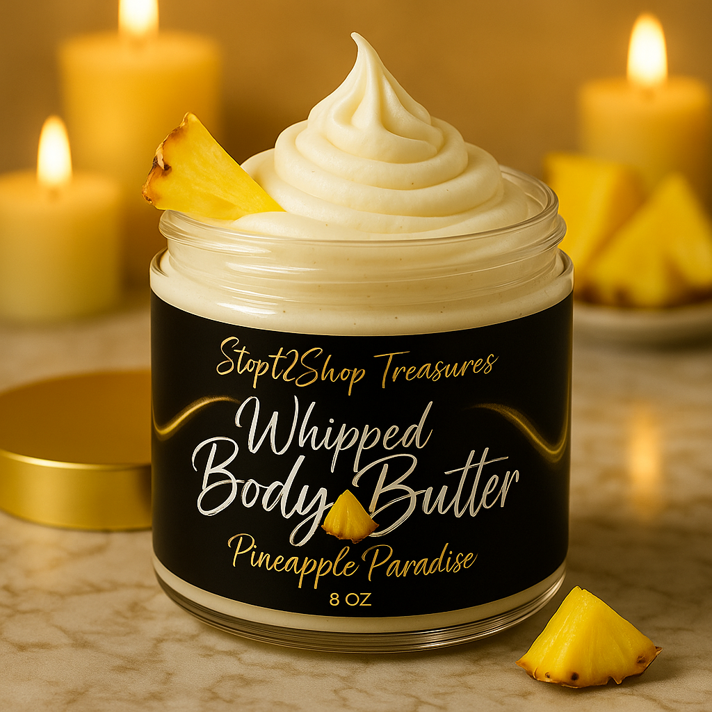 Pineapple Paradise Whipped Body Butter!!! 🍍